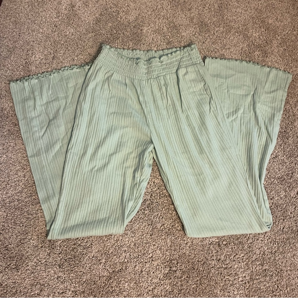 Light green pants from Old Navy